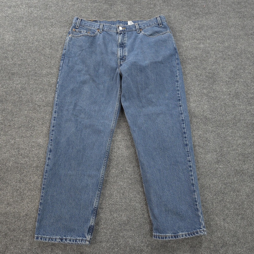 Vintage Levis Jeans‎ Mens 40x30 Blue 550 Relaxed Fit Denim Medium Wash Y2K